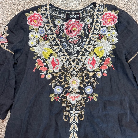 JOHNNY WAS Tunic Size S - Picture 3 of 5